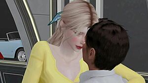 my boss sneaking a quickie with my wife in a private underground car lot