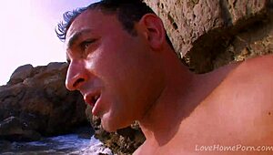 This pretty Latina is getting defiled at the beach in a homemade anal scene. 😏