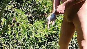 i piss on myself while jerking off alone