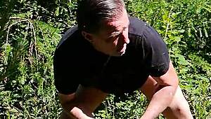 i piss on myself while jerking off alone