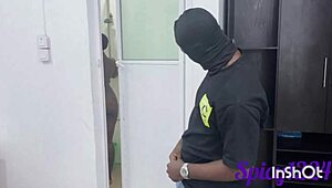 Thief Got Fucked After Breaking Into A Lady House Full Hd Video On Red