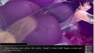 bound humiliation with dildo and creampie in taimanin asagi 3 part 2