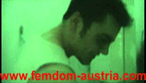 Behind the scenes look at a bound lady serving her dominant mistress.