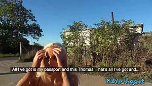 Public Agent Satisfies Horny Sophie Anderson's Wet Pussy with Thick Cock