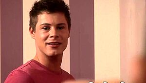 Handsome Twink Sucks Big Dick Then Ass Fucked