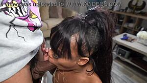 newcomer exclusive gets fucked in every hole deepthroat assfucking quickie