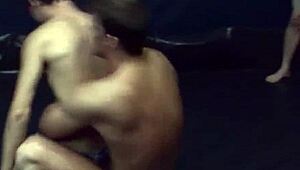 yo, handsome jock fucks two cute twinks in a hot gay threesome! 🔥🍆