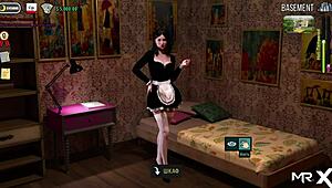 what’s hidden under those panties in 3d fashionbusiness game?