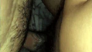 Amazing teen with big tits gets rough fuck, dripping tight pussy in close-up.