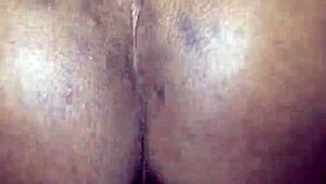 Ebony Teen Gets First Creampie In Cowgirl Ride