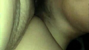 Amazing teen with big tits gets rough fuck, dripping tight pussy in close-up.