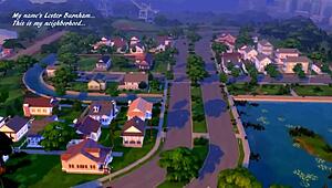 Sims 4 parody with MILF blowjobs and big ass orgies