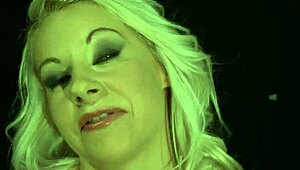 Taste my warm cum, restrained beauty, says the maledom