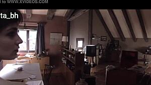 French Actress Strips Naked in Steamy Movie Scene