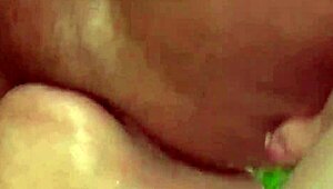 i watch this brunette stretch her ass wide open and fuck two guys raw