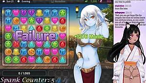 Hey, ready for Vtuber HuniePop and Chill Part 2 with epic spanking?