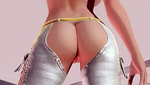 hitomi posing nude on the beach