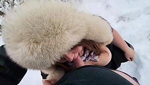 big ass girl gets creampied outdoors by sneaky taxi driver 😜