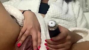 Ariel Love Enjoys Creamy Pussy Play In Bathroom