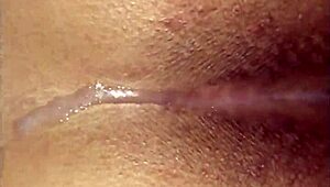 Amazing teen with big tits gets rough fuck, dripping tight pussy in close-up.