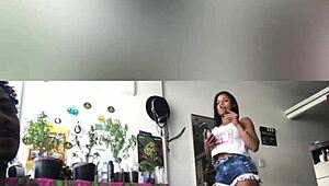 i visited my black friend catra from sp for some sexy interracial fun