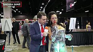 Andrea diprè presents puerto rican princess zuma in a special performance