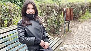 damn, caught banging a young italian in the street