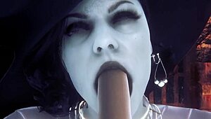 house dimitrescu compilation with alcina resident evil village hentai