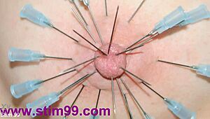 Ever tried squirting saline through pierced nipples?