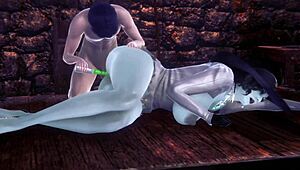 house dimitrescu compilation with alcina resident evil village hentai