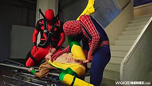 wolverine xxx parody scene 4 allie haze gets bent over