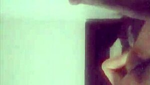 Eating Her Pussy Until She Cums In Hidden Interracial Orgasm!