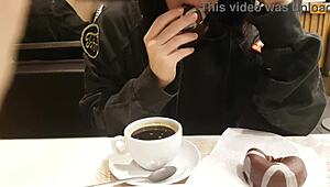 Outdoor Orgasm for Friend with Lovense Lush via My Phone Control