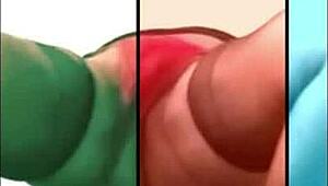 peruvian fat trans stretches asshole with deep dildo in anal insertions