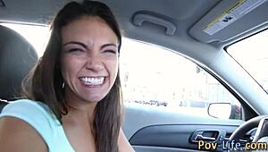 Interracial teen fucked by monster cock!