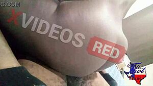 perfect ebony milf shows off her bubble butt and ass