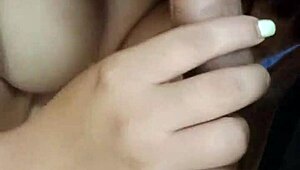 Russian wife gives intense detailed blowjob to big cock