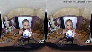 yo, check adira allure getting wild in wet bandit on wankzvr!