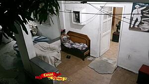 Skinny teen 18+ Latina looks so hot in reality! 🔥