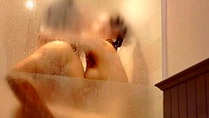 Wife gets fucked in bathroom with cum in mouth and pussy cumshot