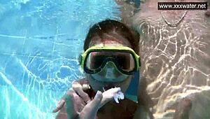 Hardcore blowjob underwater minnie manga!