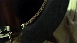 I, uh, suck and fuck this french slut in satin underwear, bent over doggystyle