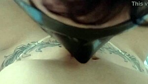 My cuckold husband cleans my cum-filled pussy after humiliating punishment