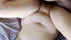 Busty MILF takes HUGE load on face