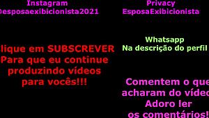 Tomando um jato de porra em cima da buceta 🎃