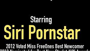 Foul Mouthed Siri Pornstar Dildo Fucks With Dirty Talk And Orgasm