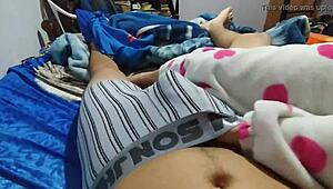 She says no, but rides monster cock while friend films?