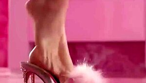 barbie's pink pussy and ass get creampied by ken
