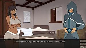 I love angry blowjob from korra with big boobs