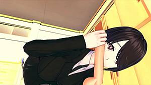 Horny Female Boss Trains Employee In 3D Hentai